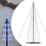 Illuminazione Albero di Natale a Cono 1534 LED Blu 503 cm