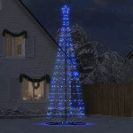 Illuminazione Albero di Natale a Cono 1534 LED Blu 503 cm