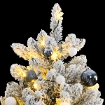 Albero Natale Incernierato con 300 LED e Palline 300 cm