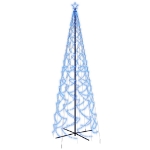 Albero di Natale a Cono Blu 1400 LED 160x500 cm