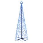 Albero di Natale a Cono Blu 500 LED 100x300 cm