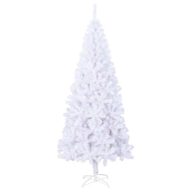 Albero di Natale Artificiale L 240 cm Bianco