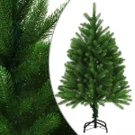 Albero di Natale Artificiale Realistico con Punte 120 cm Verde