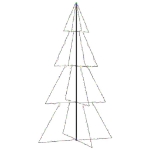 Albero di Natale a Cono 360 LED per Interni Esterni 143x250 cm