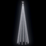 Albero di Natale a Cono con 752 LED Bianco Caldo 160x500 cm