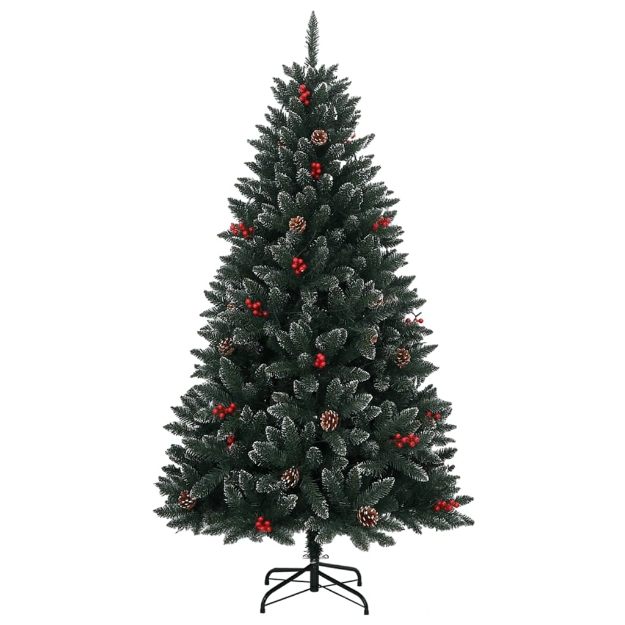 Albero di Natale Artificiale con 150 LED 120 cm