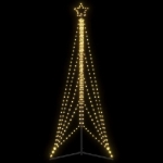 Illuminazione per Albero di Natale 525 LED Bianco Caldo 302 cm