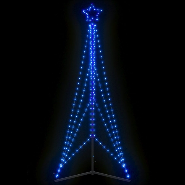 Illuminazione per Albero di Natale 483 LED Blu 240 cm