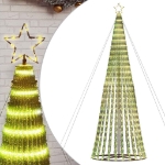 Illuminazione Albero Natale a Cono 1028 LED Bianco Caldo 403 cm