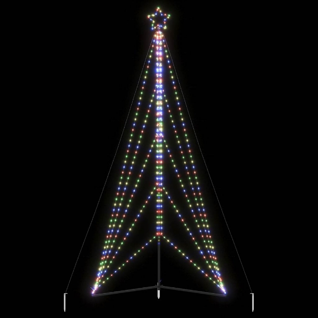 Illuminazione per Albero di Natale 615 LED Colorati 404,5 cm