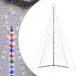 Illuminazione per Albero di Natale 615 LED Colorati 404,5 cm