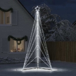 Illuminazione Albero di Natale 615 LED Bianco Freddo 404,5cm