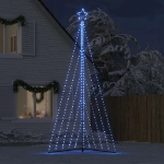 Illuminazione per Albero di Natale 570 LED Blu 399 cm