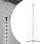 Illuminazione Albero di Natale 495 LED Bianco Freddo 300,5 cm