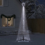 Illuminazione Albero di Natale 495 LED Bianco Freddo 300,5 cm