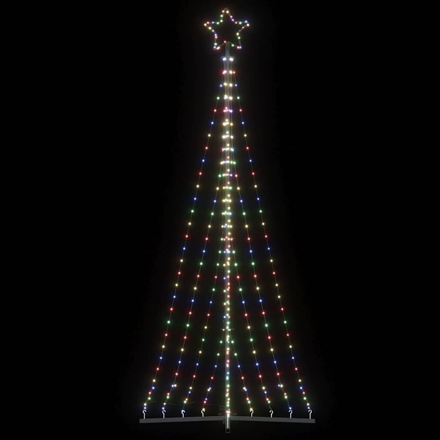 Illuminazione per Albero di Natale 447 LED Colorato 249 cm