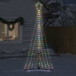 Illuminazione per Albero di Natale 447 LED Colorato 249 cm