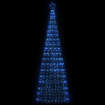 Illuminazione Albero di Natale a Cono 550 LED Blu 304 cm