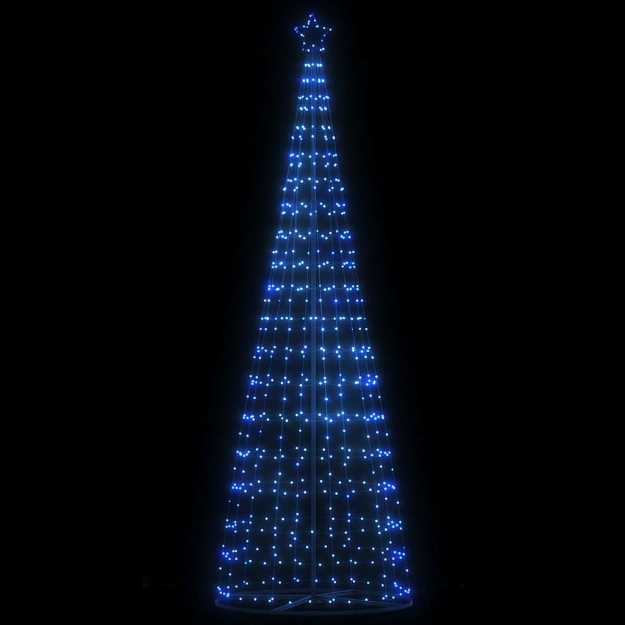 Illuminazione Albero di Natale a Cono 550 LED Blu 304 cm