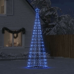 Illuminazione Albero di Natale a Cono 550 LED Blu 304 cm