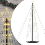 Illuminazione Albero Natale a Cono 1534 LED Bianco Caldo 503 cm