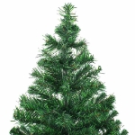 Albero di Natale Preilluminato Palline Bianco 210 cm 910 Rami