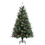 Albero di Natale con Pigne Verde 150 cm in PVC e PE