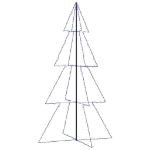 Albero di Natale a Cono 360 LED per Interni Esterni 143x250 cm