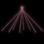 Luci per Albero di Natale Interni Esterni 400 LED Colorati 2,5m