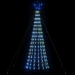 Illuminazione Albero di Natale a Cono 275LED Blu 180cm