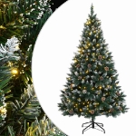 Albero di Natale Artificiale con 150 LED 120 cm