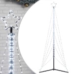 Illuminazione per Albero di Natale 525 LED Bianco Freddo 302 cm