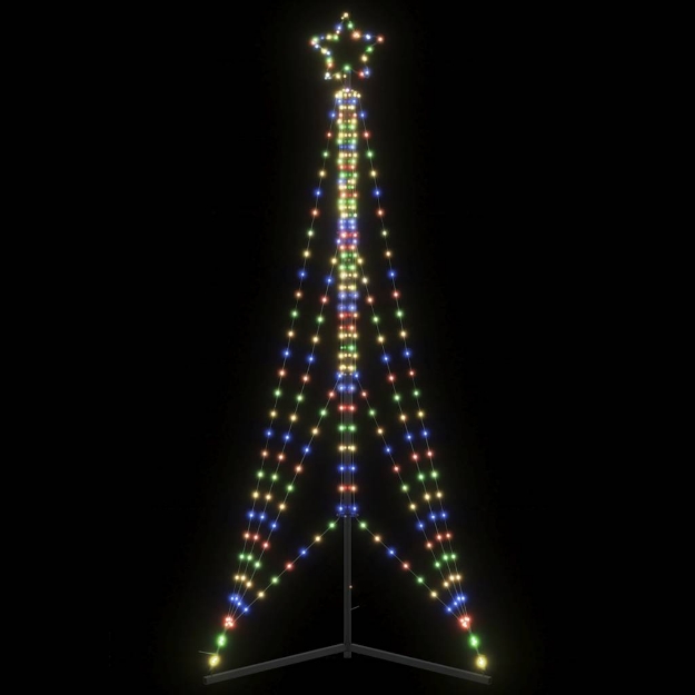 Illuminazione per Albero di Natale 483 LED Colorato 240 cm