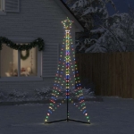 Illuminazione per Albero di Natale 483 LED Colorato 240 cm