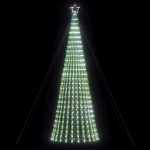 Illuminazione Albero Natale a Cono 1028 LED Bianco Freddo 403cm