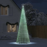 Illuminazione Albero Natale a Cono 1028 LED Bianco Freddo 403cm