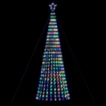 Illuminazione Albero Natale a Cono 1028 LED Colorati 403 cm