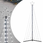 Illuminazione per Albero di Natale 339 LED Bianco Freddo 182 cm