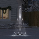 Illuminazione per Albero di Natale 339 LED Bianco Freddo 182 cm