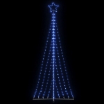 Illuminazione per Albero di Natale 447 LED Blu 249 cm