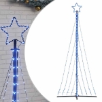 Illuminazione per Albero di Natale 447 LED Blu 249 cm