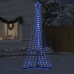 Illuminazione per Albero di Natale 447 LED Blu 249 cm