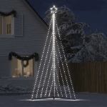 Illuminazione per Albero di Natale 570 LED Bianco Freddo 399 cm