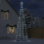 Illuminazione Albero Natale a Cono 1534 LED Bianco Freddo 503cm