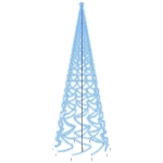 Albero di Natale con Puntale Blu 3000 LED 800 cm