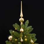 Albero Natale Incernierato con 300 LED e Palline 300 cm