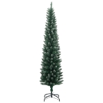 Albero di Natale Artificiale Sottile con 300 LED 180 cm