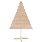 Albero di Natale Decorativo in Legno 150 cm in Legno Massello