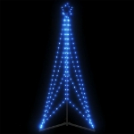 Illuminazione per Albero di Natale 363 LED Blu 182 cm