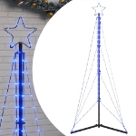 Illuminazione per Albero di Natale 363 LED Blu 182 cm